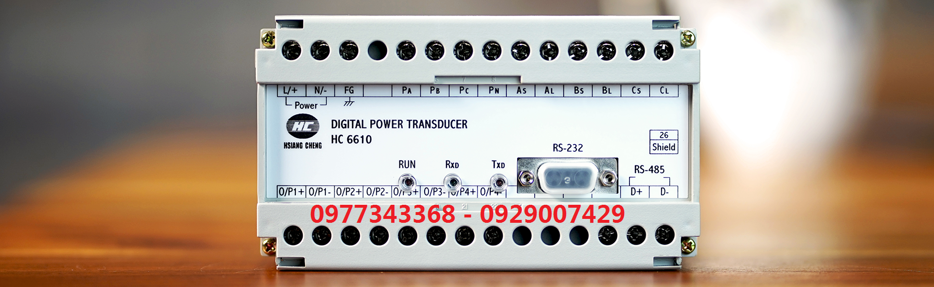 Bộ chuyển đổi nguồn kỹ thuật số HCE HC6610, HC6600, Digital Power Transducer systems HC6610